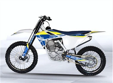 Vesijäähdytteinen motocross-pyörä